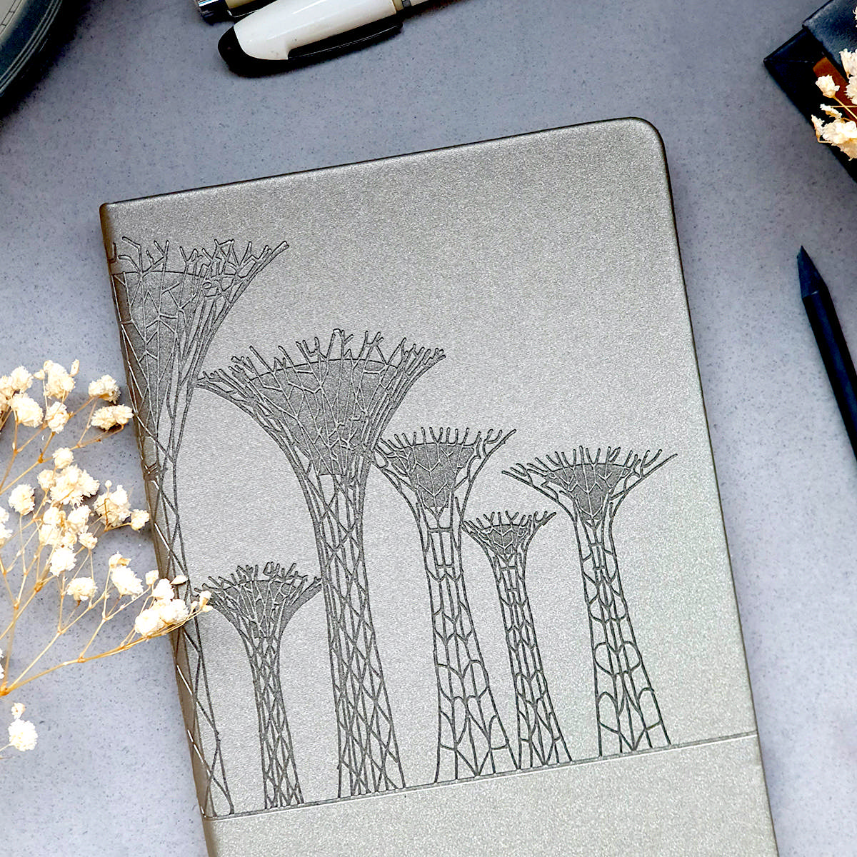 A5 PU Notebook - Supertree Grove