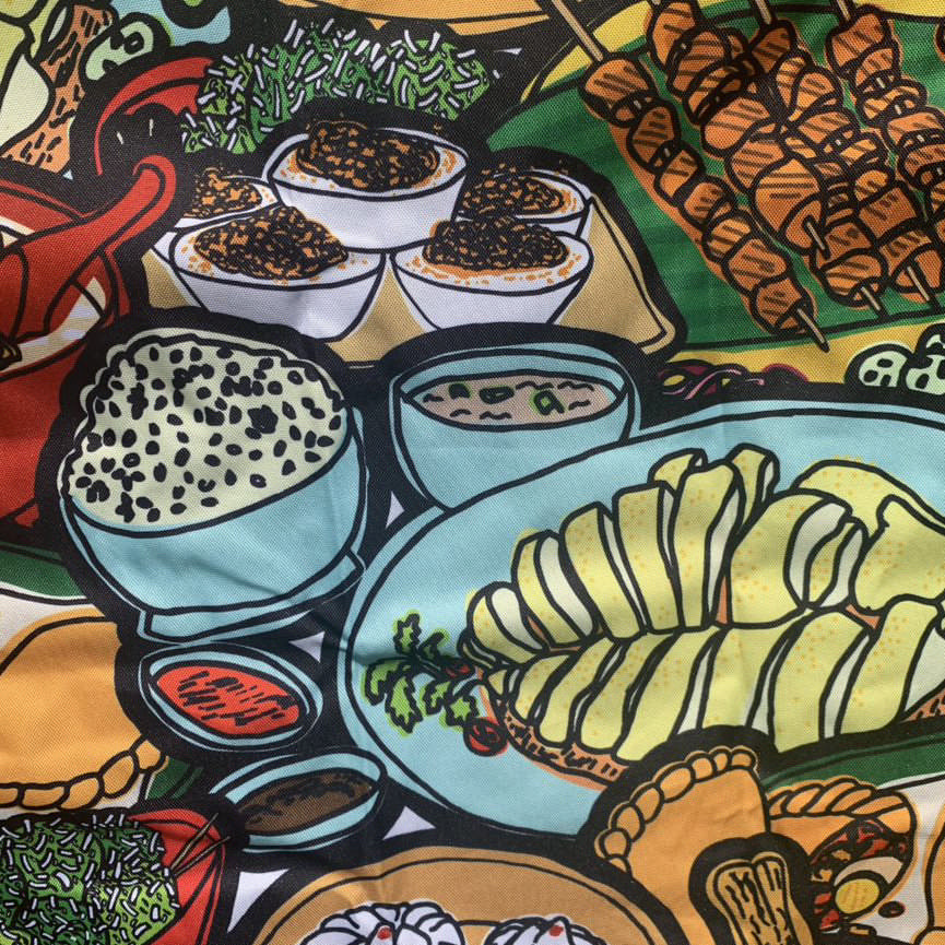 Picnic Mat with pegs – Hawker Food