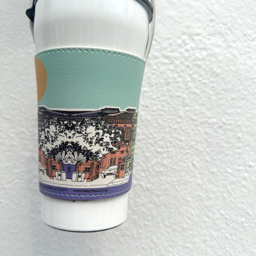 Cup Holder - Peranakan Houses